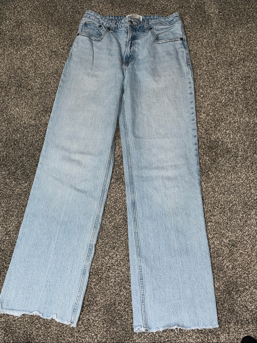 Abercrombie & Fitch The 90’s Relaxed Jean High Rise Curve Love 29 Long - Picture 2 of 12